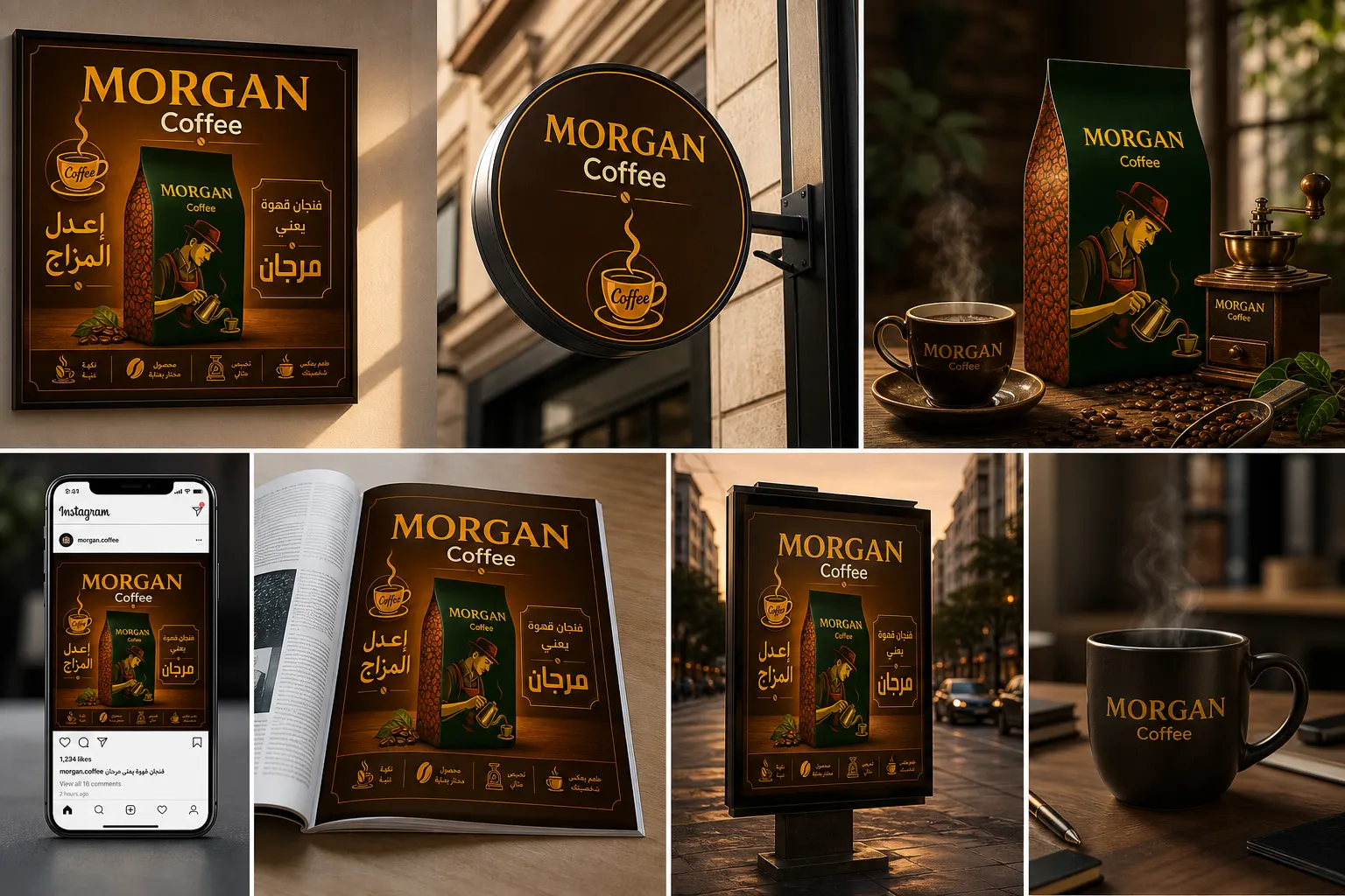 Morgan Coffee — سوشيال ميديا — القاهرة